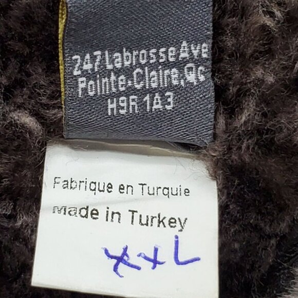 Ricardo BH Brown Leather Aviator Hat With Faux Fur Lining Elmer Fudd Ear flaps - Picture 10 of 16